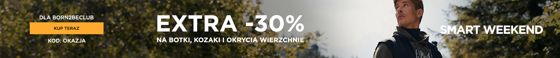 Extra -30% na botki, kozaki i okrycia wierzchnie dla Klubowiczów