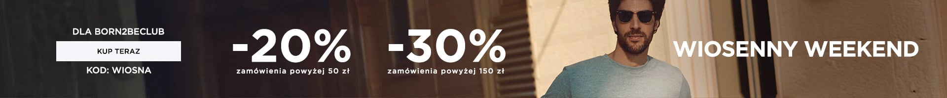 Rabat do -30% na wszystko dla Klubowiczów mv 50 zł