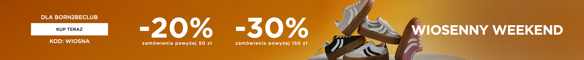 Rabat do -30% na wszystko dla Klubowiczów mv 50 zł