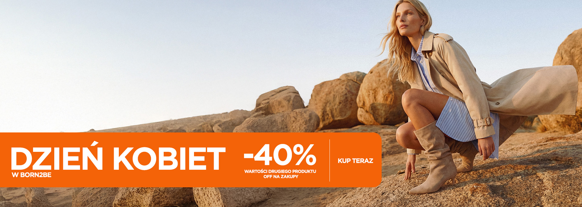 -40% wartości najtanszego produkty off na zakupy