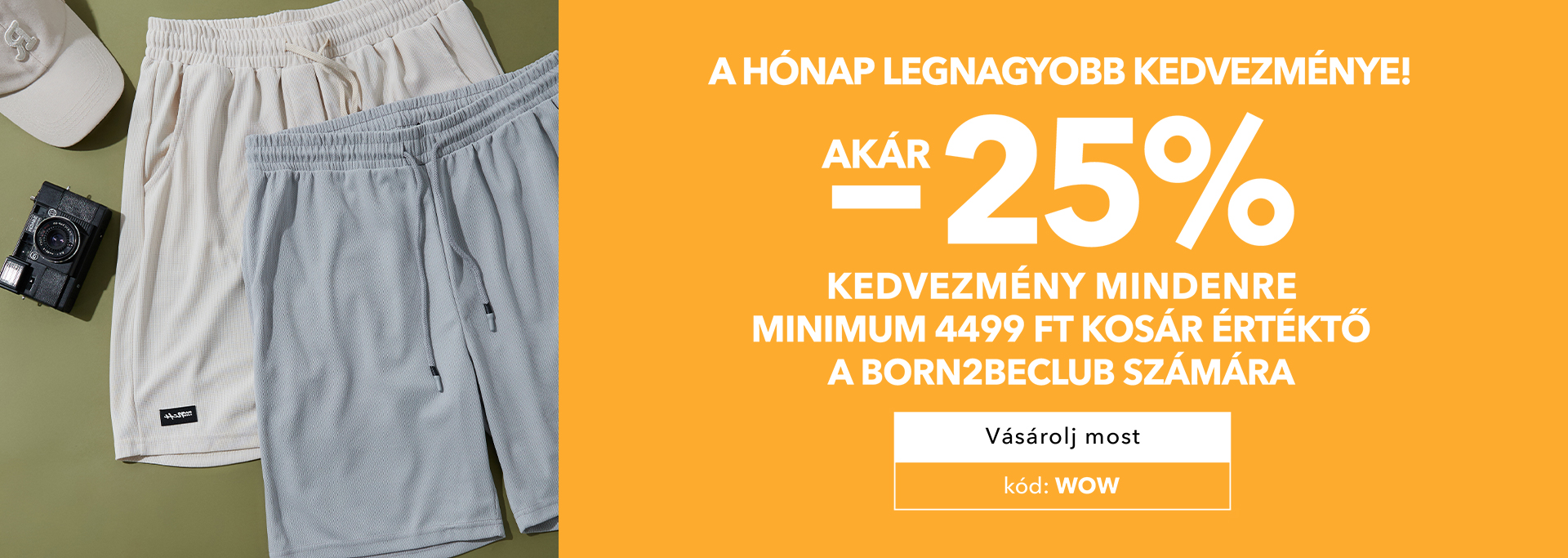 -15% kedvezmény minden termékre		
