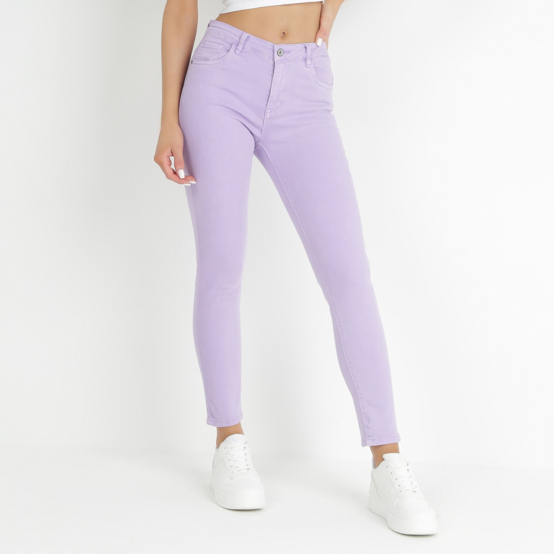 Lila Farmer, lila, textil, Born2be, nyári,  XS akciós termékkép 1
