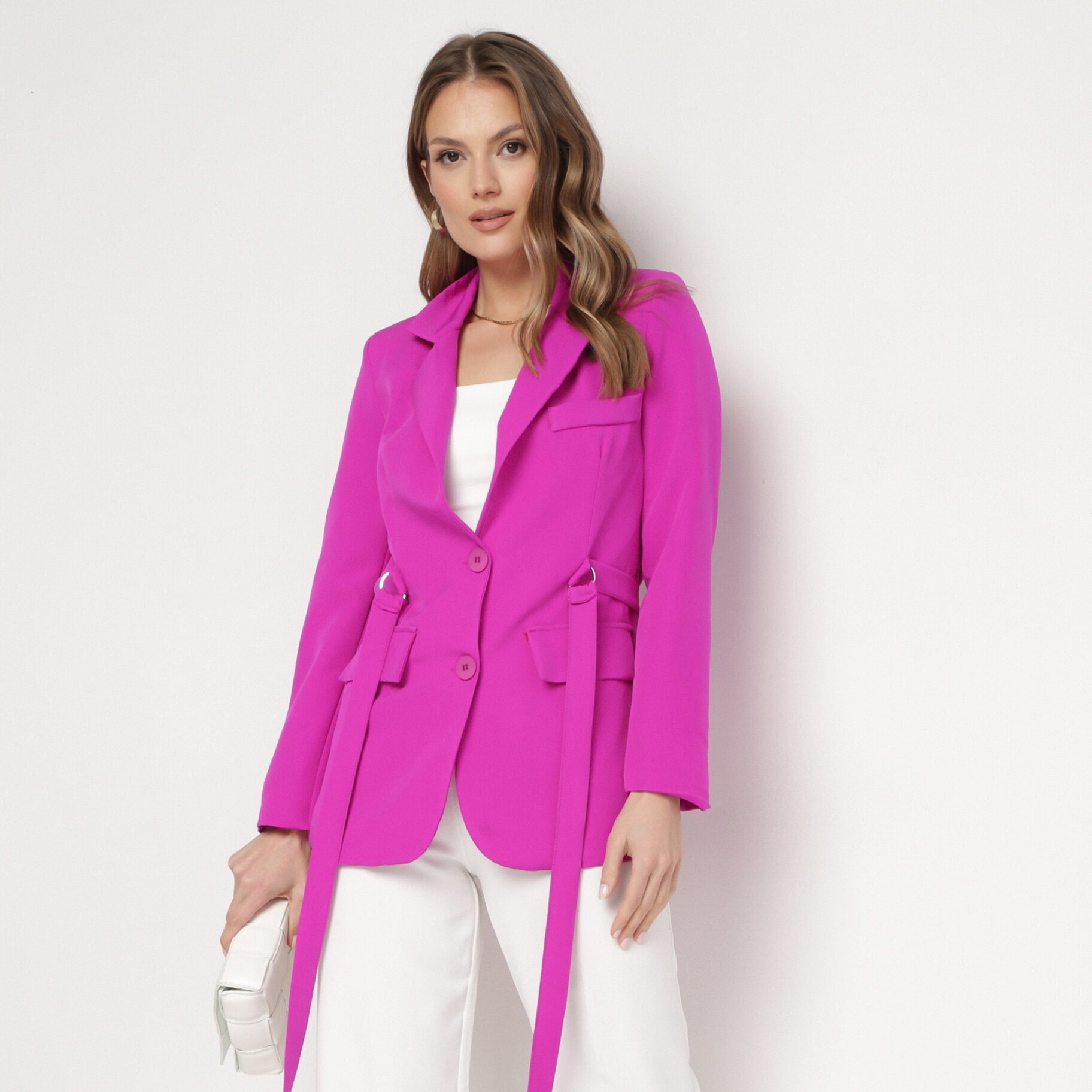 Lila Blézer, lila, textil, Born2be, átmeneti,  S akciós termékkép 1