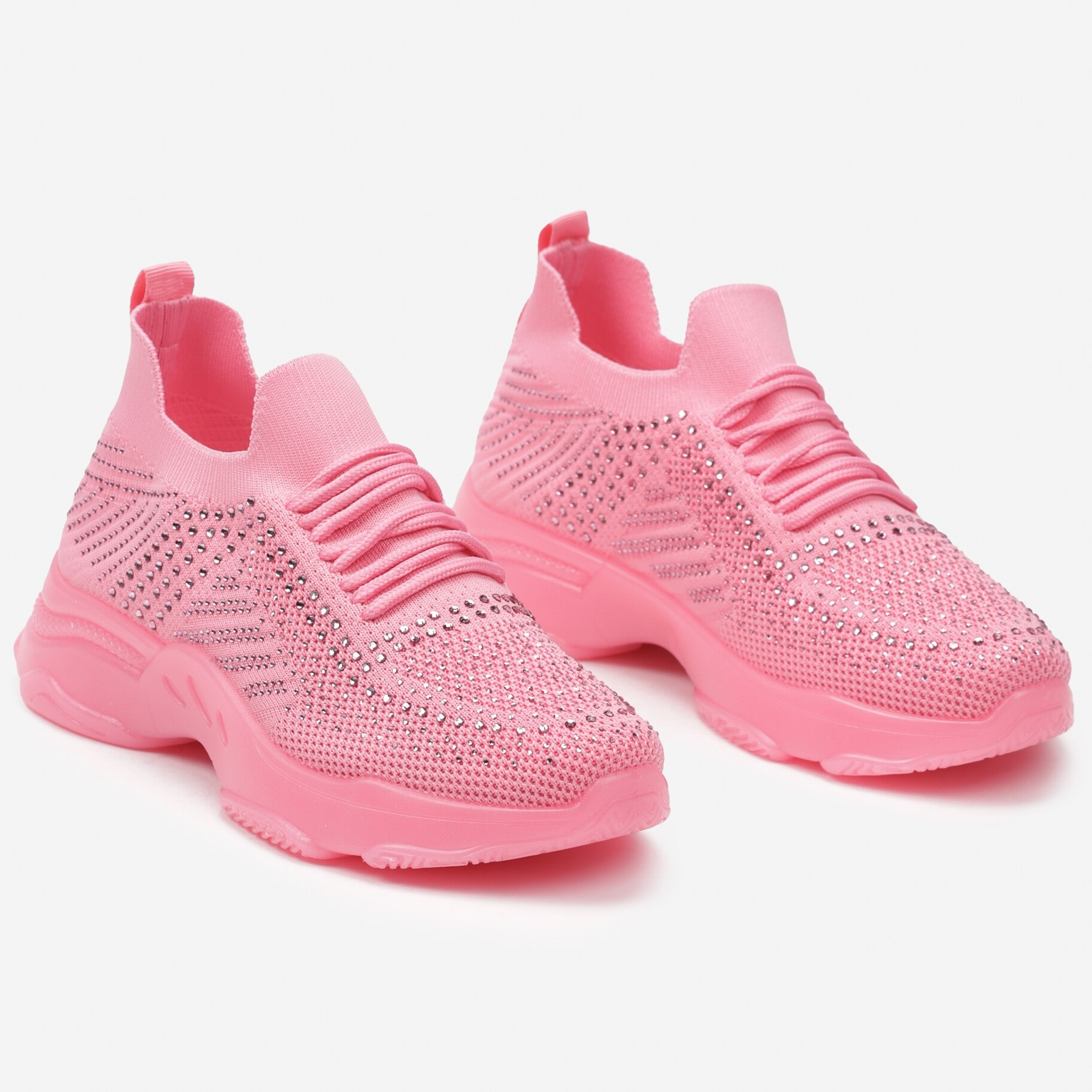 Pink Tornacipő, rózsaszín, textil anyag, Born2be, nyári,  37 akciós termékkép 1
