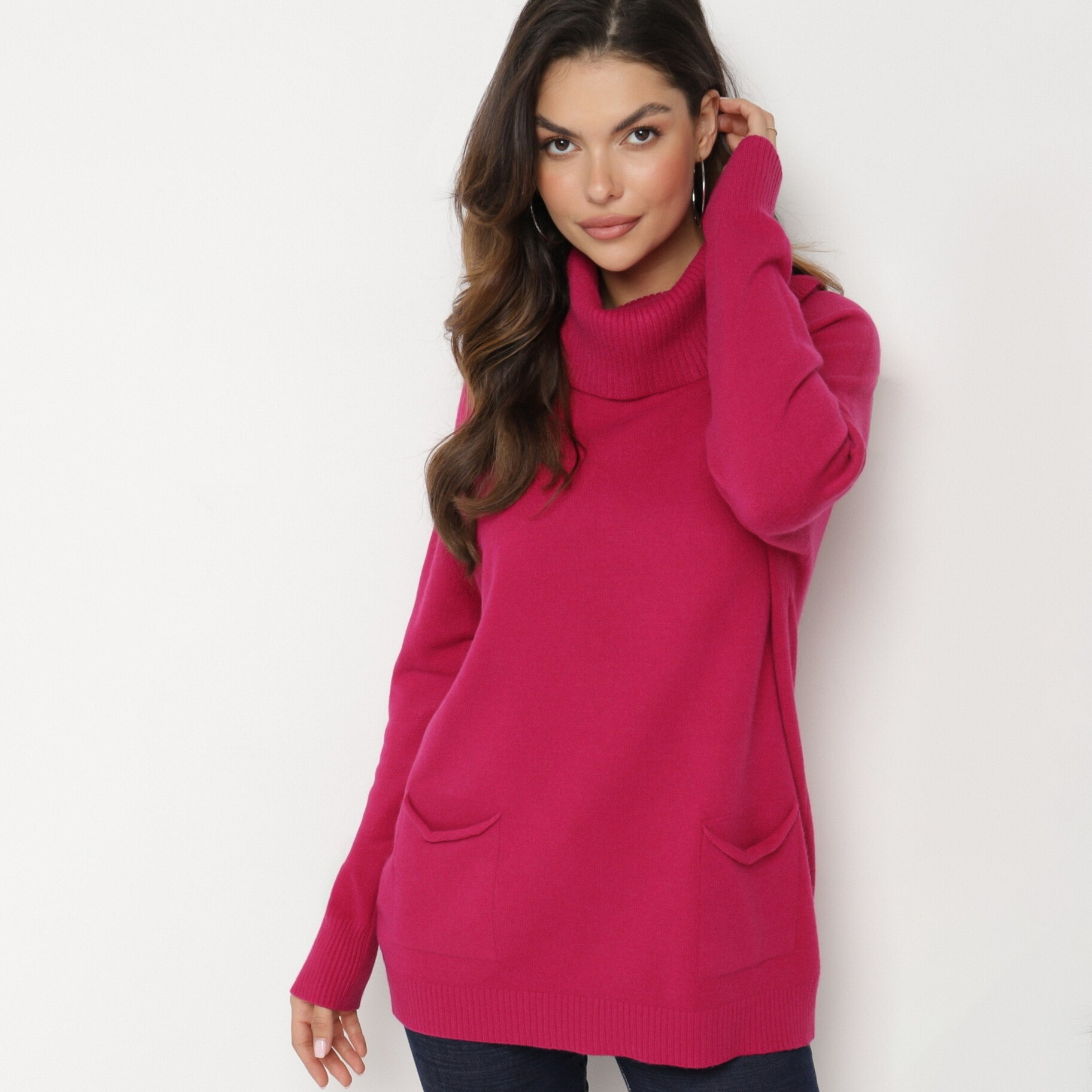 Pink Garbó, rózsaszín, Born2be, téli,  XL akciós termékkép 1