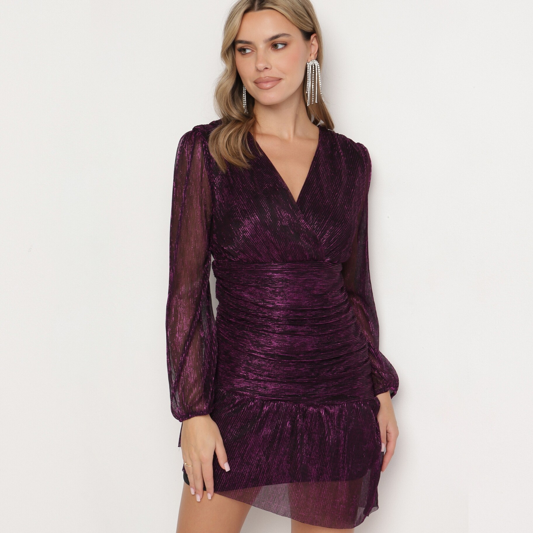 Lila Ruha, lila, textil, Born2be, átmeneti,  XL akciós termékkép 1