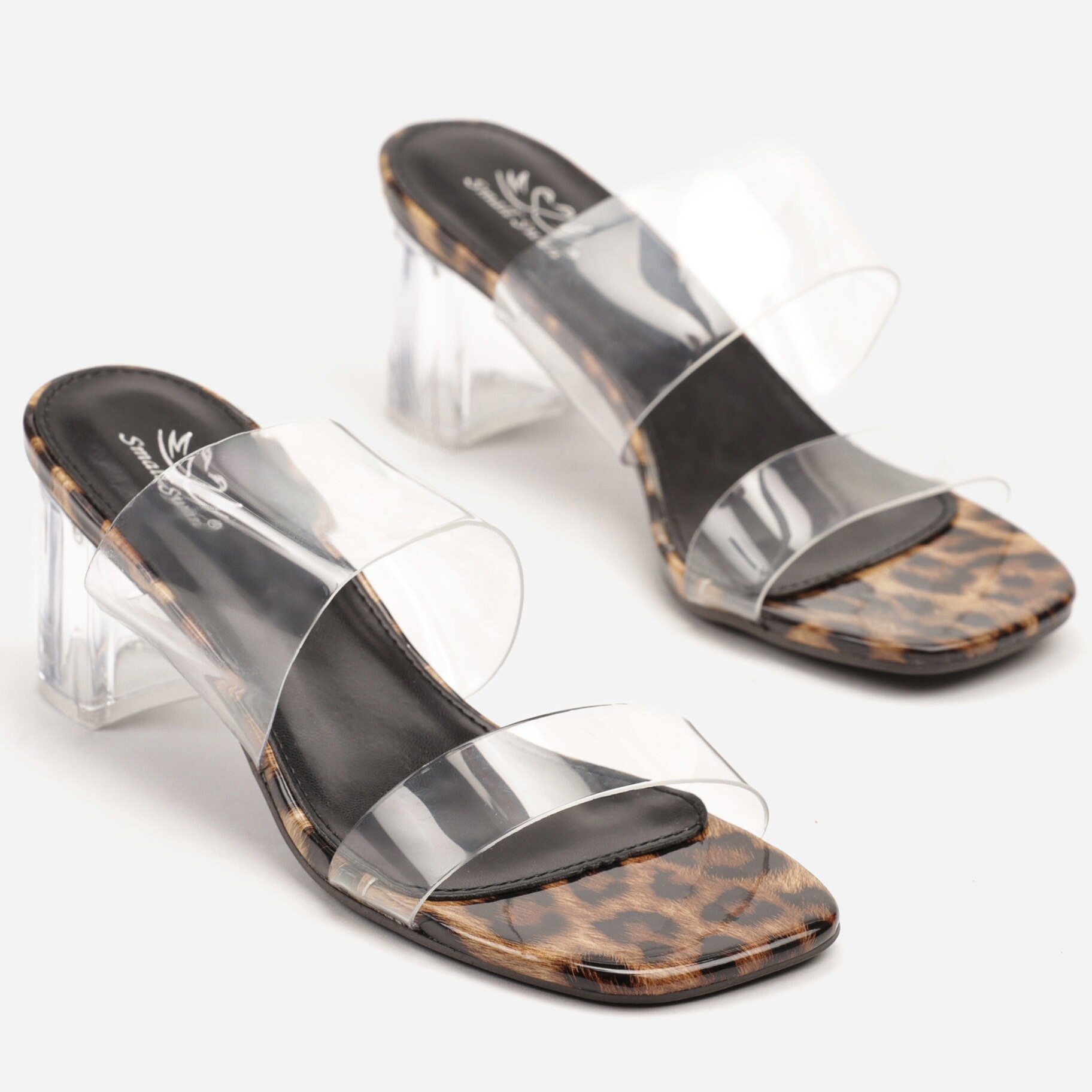 Leopárd mintásak Papucs, leopárd mintás, gumi, Born2be, nyári,  37 akciós termékkép 1