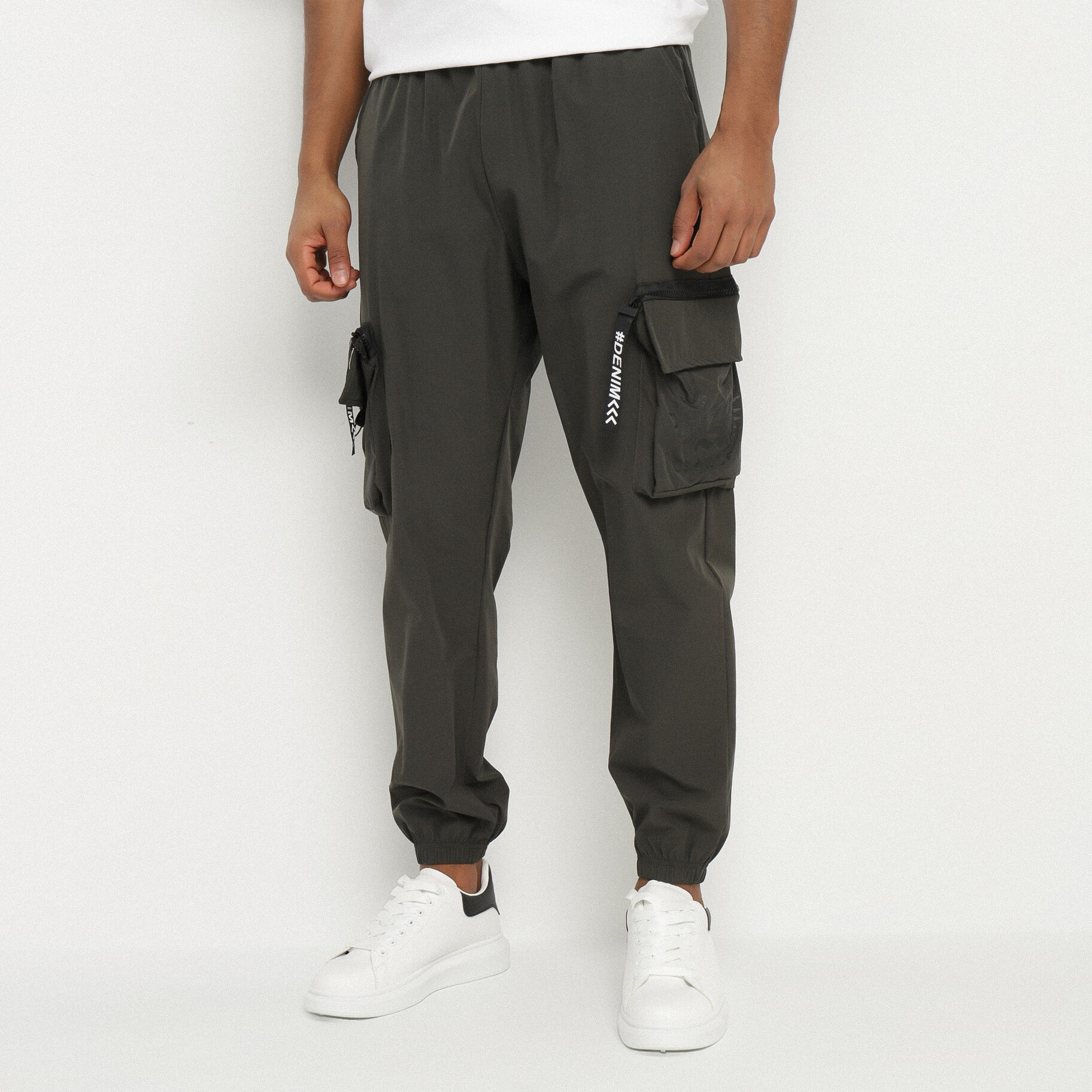 Zöld Nadrág, zöld, textil, Born2be, egész évben,  XL akciós termékkép 1