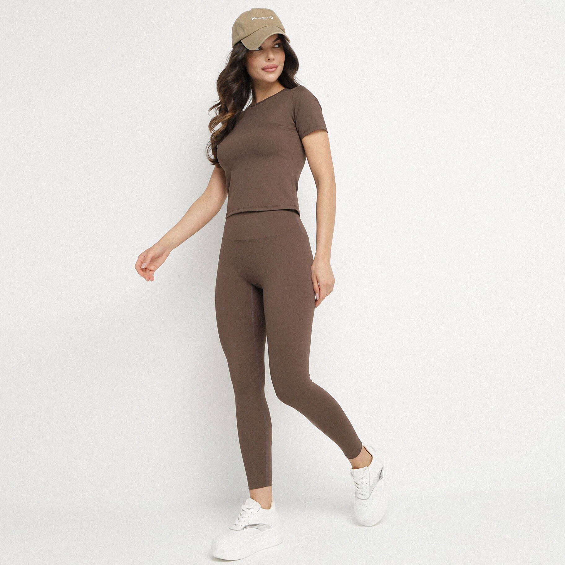 Barna Fitness szett, barna, Born2be, nyári,  S akciós termékkép 1