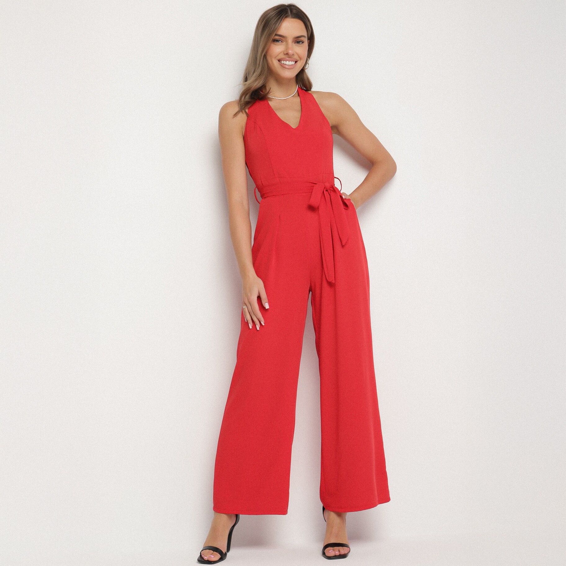 Piros Nadrágruha, piros, textil, Born2be, nyári,  S akciós termékkép 1
