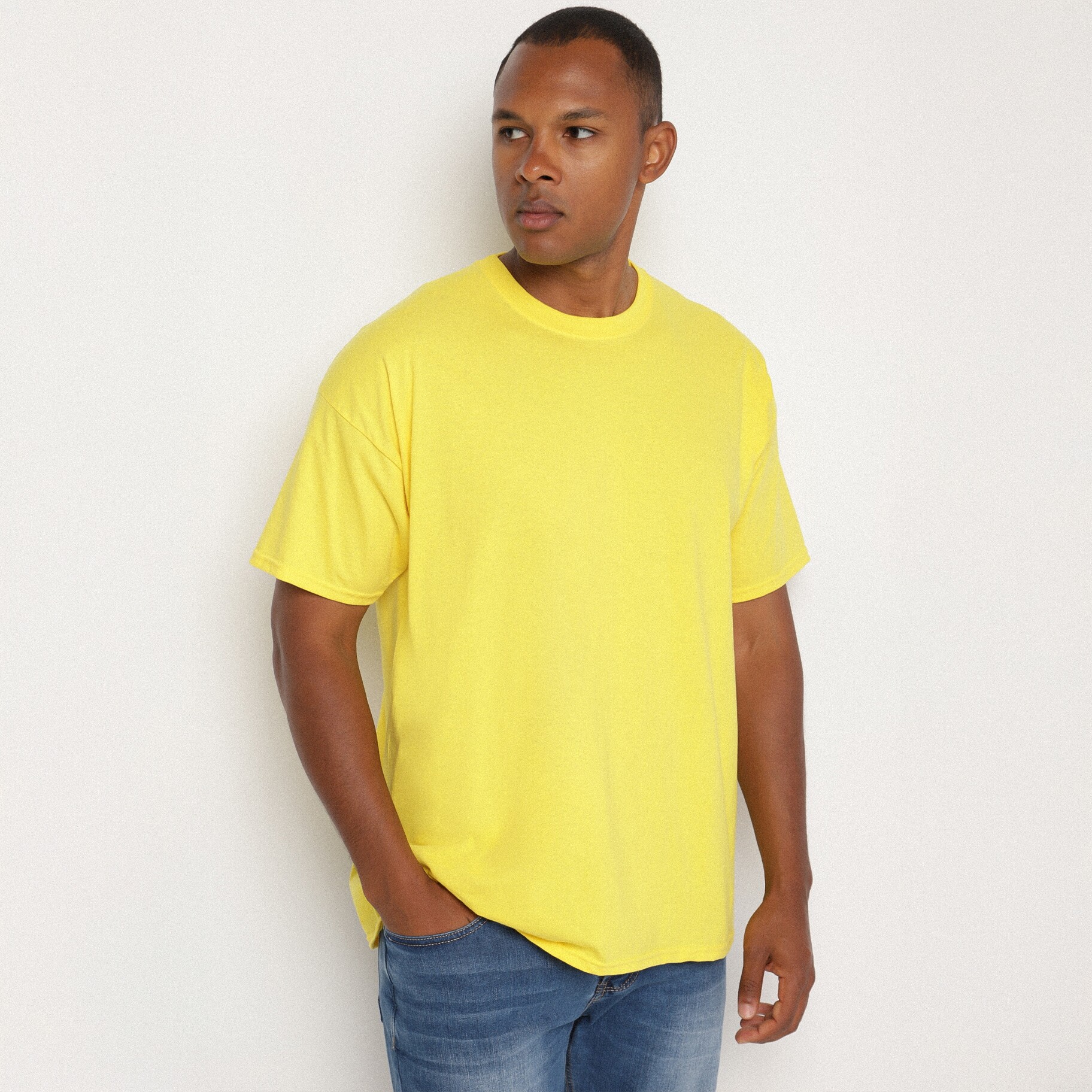 Sárga Póló, sárga, textil, Born2be, egész évben,  3XL akciós termékkép 1
