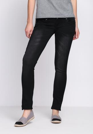Czarne Jeansy Lateral