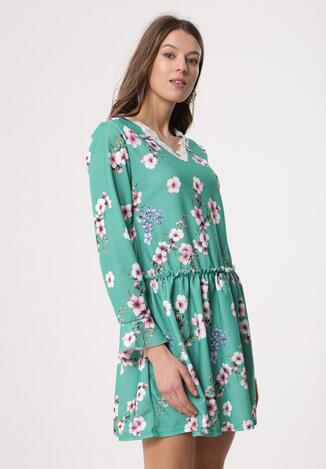 Zielona Sukienka Sleepy Petal