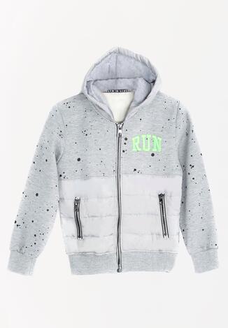 Szara Bluza Rainbow Clouds