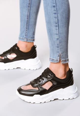 Czarne Sneakersy Lolly