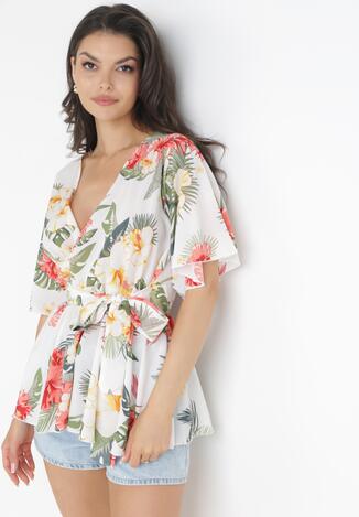 Biała Bluzka Jasmine