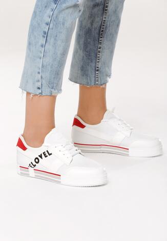 Białe Sneakersy Plus