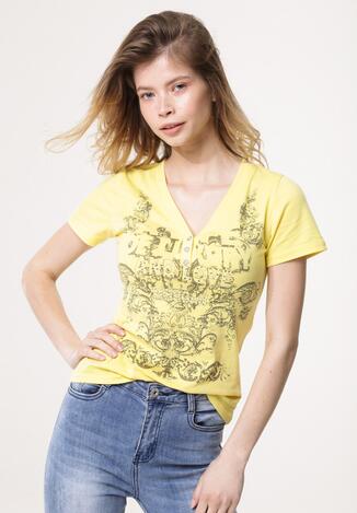 Żółty T-shirt Tattle
