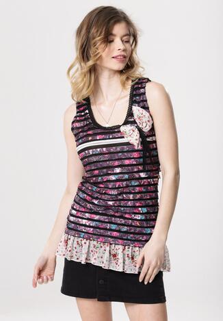 Czarno-Fioletowa Top Softer
