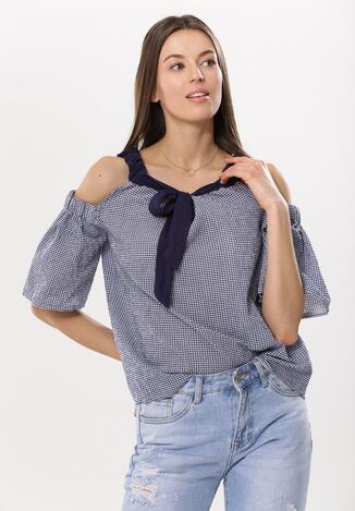 Granatowa Bluzka Admirable Woman