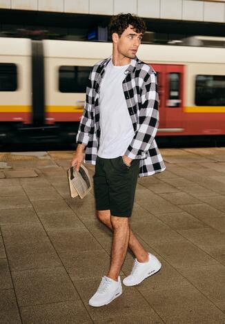 Ciemnoszare Szorty Ful