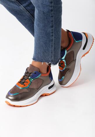 Khaki Sneakersy Book A Room