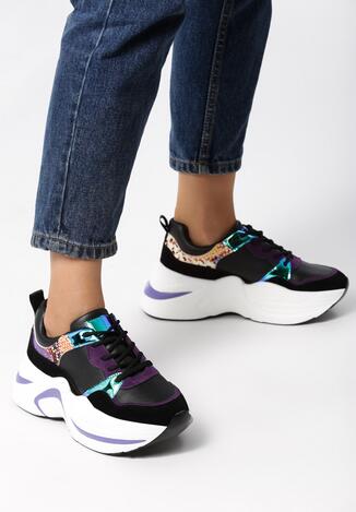 Czarne Sneakersy Readable