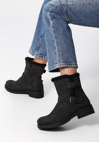 Czarne Botki Brooklynn