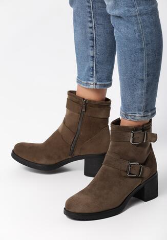 Zielone Botki Shelby