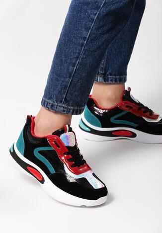 Czarne Sneakersy Yareli