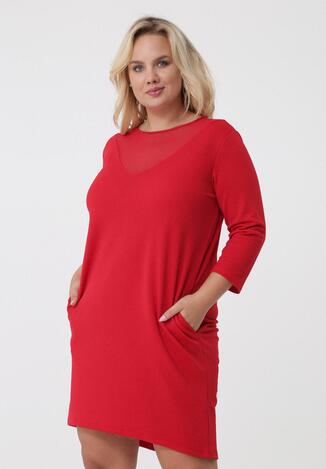 Czerwona Sukienka Janice