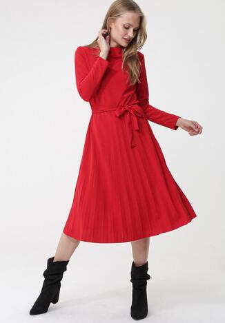 Czerwona Sukienka Riona