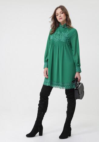 Zielona Sukienka Sidonie