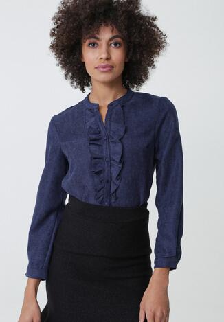 Granatowa Bluzka Yonkers