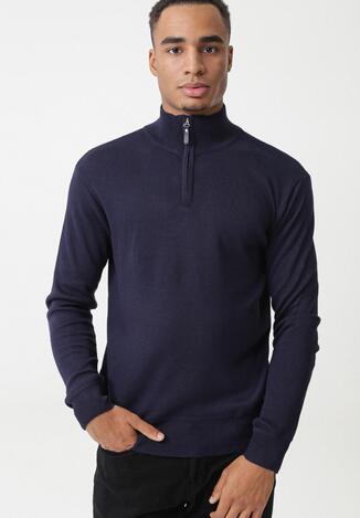 Granatowy Sweter Holborn