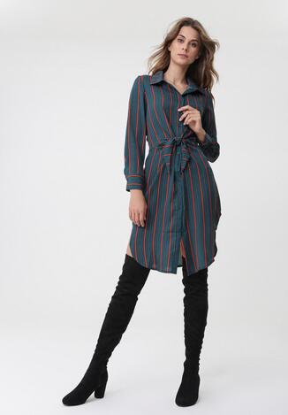 Zielona Sukienka Osterley