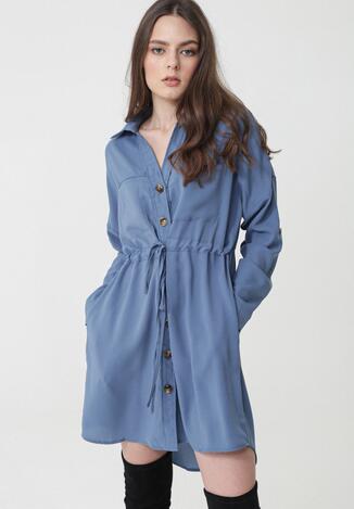 Niebieska Sukienka Arkley