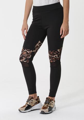 Czarne Legginsy Assis