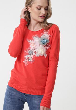 Koralowy Sweter Sheridan
