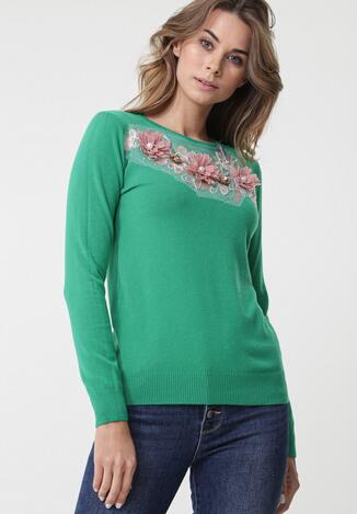 Zielony Sweter Alfords