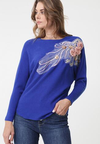 Granatowy Sweter Cabarita
