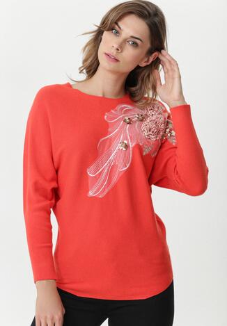 Koralowy Sweter Cabarita