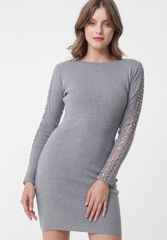 Szara Sukienka Lugarno