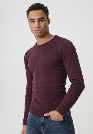 Ciemnofioletowy Sweter Carole