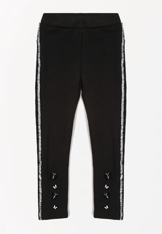 Czarne Legginsy Moncrieff