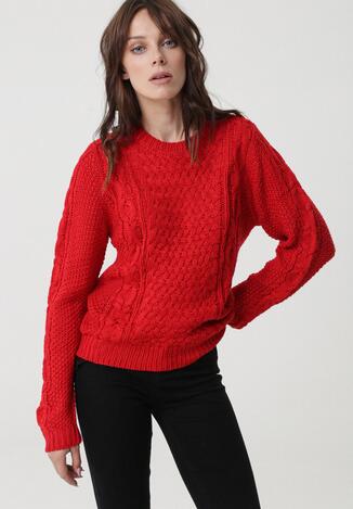 Czerwony Sweter Whitfield