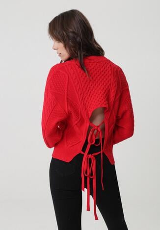 Czerwony Sweter Redlynch