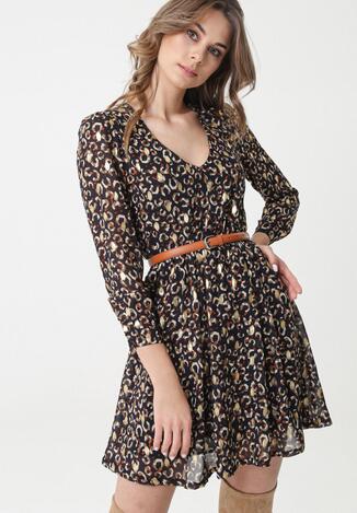 Granatowa Sukienka LaCrosse