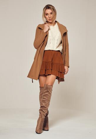 Brązowa Spódnica Dunthrope