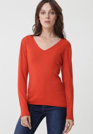 Pomarańczowy Sweter Morrilton
